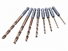 Faithfull Quick Change Impact Driver Drill Bit Set £12.99